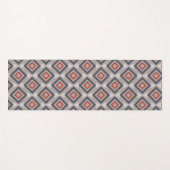 繰り返し対角三角形 ヨガマット (正面(横))