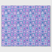 繰り返し抽象芸術パターンにおけるラッピング紙 ラッピングペーパー (フラット)