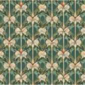 繰り返し植物模様 シール (正面)