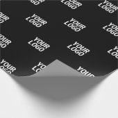 繰り返し画像、デザイン、または企業ロゴ ラッピングペーパー (角)