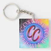 繰り返し違反者キーチェーン – 公式カメディアンスワッグ キーホルダー (正面)