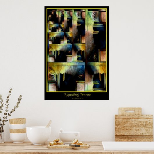 繰り返し ポスター (キッチン)