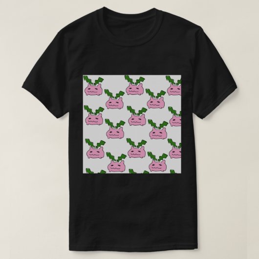 繰返しホッププリント.png tシャツ (デザイン正面)