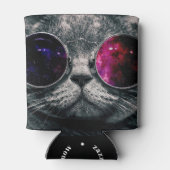 缶とボトルクーラー – カッコいい Cat 缶クーラー (裏面)