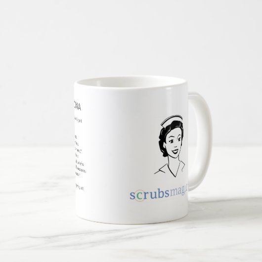 缶をあなたは言う上10の方法 コーヒーマグカップ (正面右)