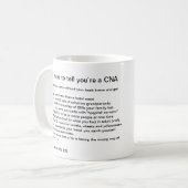 缶をあなたは言う上10の方法 コーヒーマグカップ (正面左)