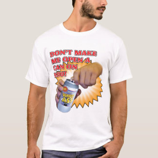 缶を開けて下さい Tシャツ