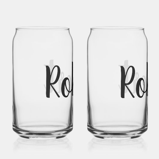 缶ガラス ガラス缶 (正面)