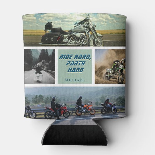 缶クーラーオートバイバイクバイクもしくは自転車に乗る人アクセサリー 缶クーラー (裏面)