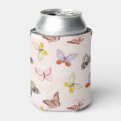 缶ボトルクール蝶デザイン 缶クーラー (缶正面)