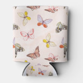 缶ボトルクール蝶デザイン 缶クーラー (正面)