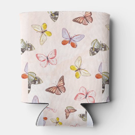 缶ボトルクール蝶デザイン 缶クーラー (裏面)