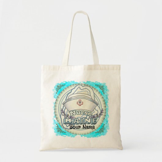 缶メイド・ナース トートバッグ (正面)