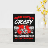 缶ラケットシャトルスポーツ趣味バドミントンPla カード (黄色い花)