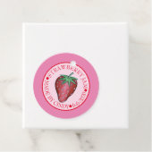 缶入りイチゴのジャムゼリー果実保存食品 フェイバータグ (インサイチュ)