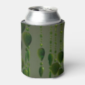 缶冷却器の上の緑の結晶 缶クーラー (缶正面)