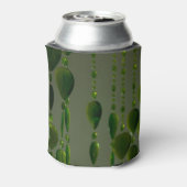 缶冷却器の上の緑の結晶 缶クーラー (缶裏面)