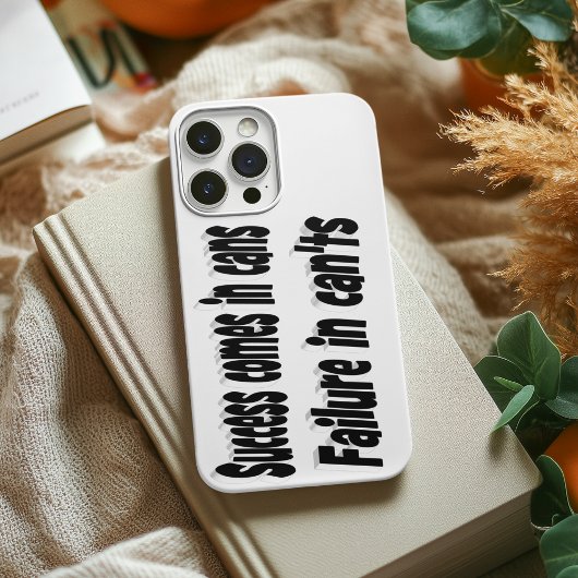 缶来引用文の成やる気を起こさせる功 Case-Mate iPhoneケース