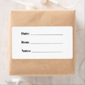 缶詰および食品保管ラベル ラベル (インサイチュ)