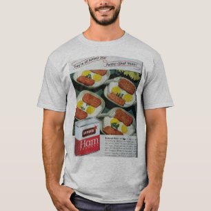 缶詰にされたハムのヴィンテージ広告 Tシャツ