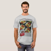 缶詰にされたハムのヴィンテージ広告 Tシャツ (正面フル)