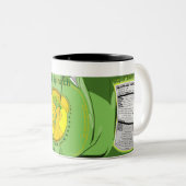 缶詰になる極度のほうれんそう ツートーンマグカップ (正面右)