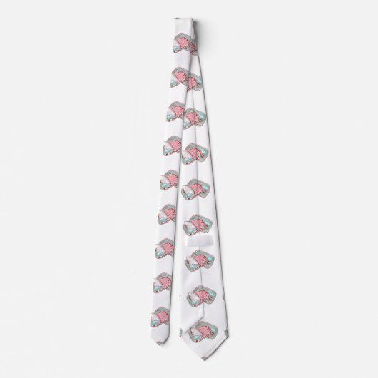 缶詰のアンチョビ ネクタイ (裏面)