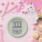 缶詰のイワシ ペーパープレート (パーティー)