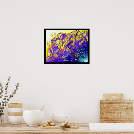 缶詰の芸術 ポスター (キッチン)