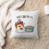 缶詰の食べおもしろい物パンだ クッション (ブランケット)