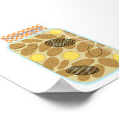 缶詰の食品 – ジャガイモ ポスター (角)