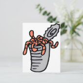 缶詰の餌 ポストカード (スタンド正面)