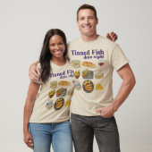 缶詰の魚デート夜ベビー、缶詰の魚、サルダン Tシャツ (ユニセックス)