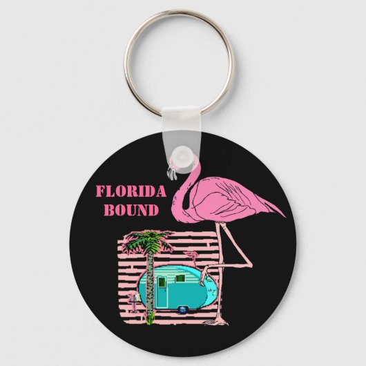 缶詰ハムトラベルトレーラーキーチェーンヴィンテージスズ キーホルダー (正面)