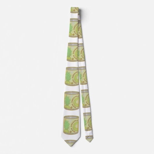 缶詰パイナップル ネクタイ (正面)