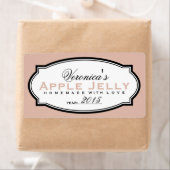 缶詰パーソナライズされたシール |サーモン ラベル (インサイチュ)