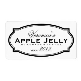 缶詰パーソナライズされたシール ラベル