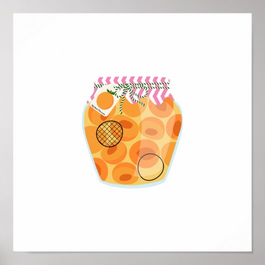 缶詰フード – アプリコット ポスター (正面)