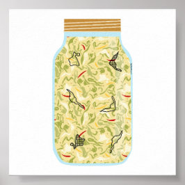 缶詰フード – ザワークラウト ポスター