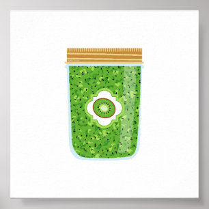 缶詰フード – Kiwi Jam ポスター