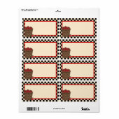 缶詰ラベル ラベル (フルシート)