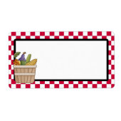 缶詰ラベル ラベル (正面)