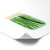 缶詰食品 – グリーンビーンズ ポスター (角)