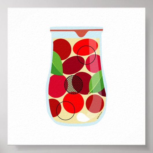 缶詰食品 – トマト ポスター (正面)