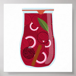 缶詰食品 – ビーツ漬け ポスター