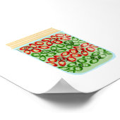 缶詰食品 – 唐辛子 ポスター (角)