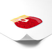 缶詰食品 – 小さなストロベリージャム ポスター (角)