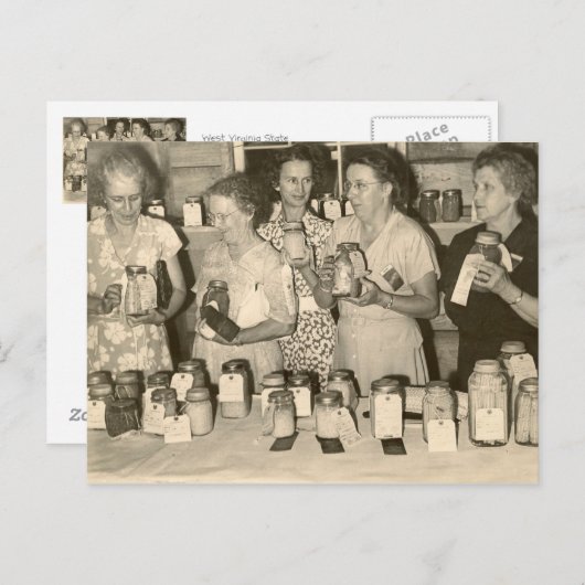 缶詰 ポストカード (正面/裏面)