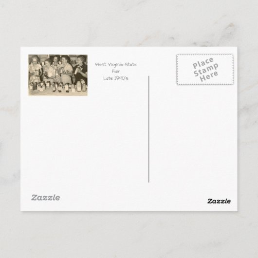 缶詰 ポストカード (裏面)