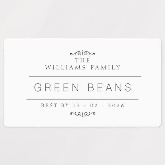 缶詰 ラベル (デザイン2)